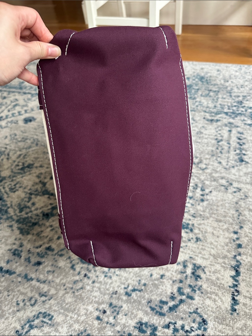 **SOLD**NWT L.L. Bean Boat & Tote Medium Fig Canvas Bag USA Made - Picture 6 of 8